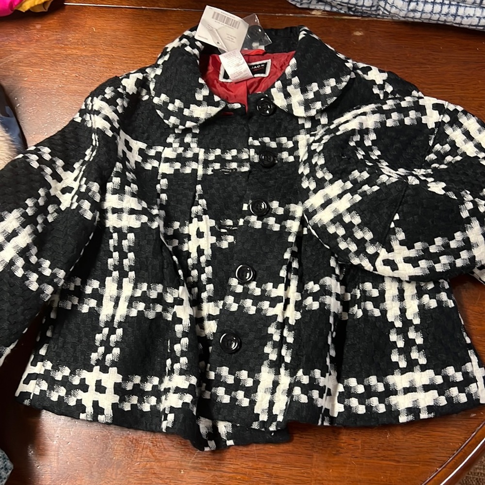 Beautiful coat with matching baret !!!